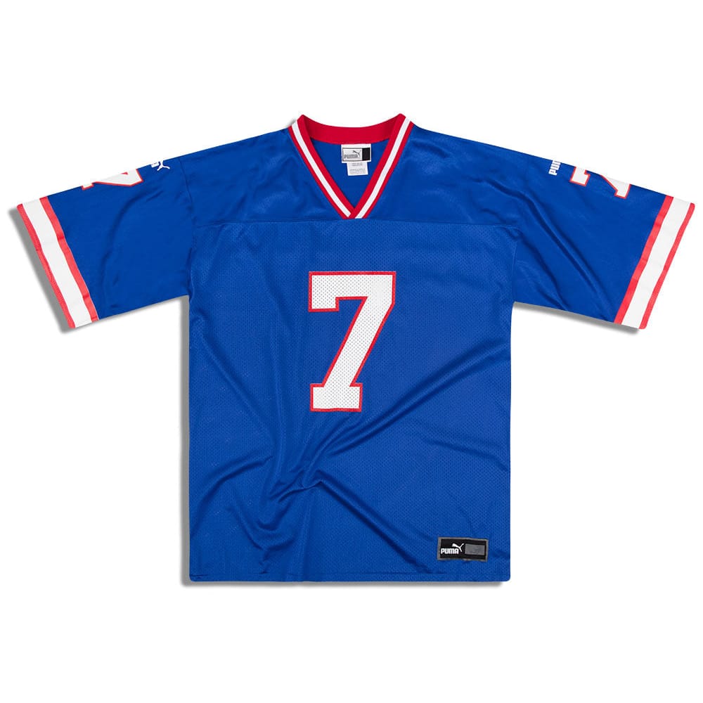 1999-00 Buffalo Bills Flutie #7 Puma Jersey (Home) M