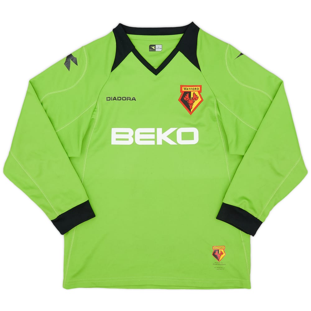 2008-09 Watford GK Shirt - 7/10 - (M.Boys)