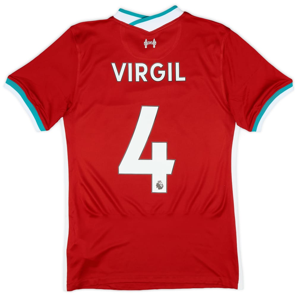2020-21 Liverpool Home Shirt Virgil #4 (S)