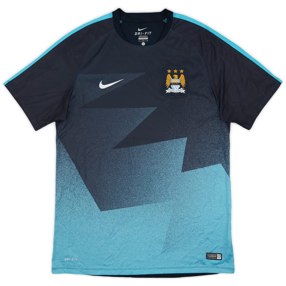 2015-16 Manchester City Nike Training Shirt - 8/10 - (L)