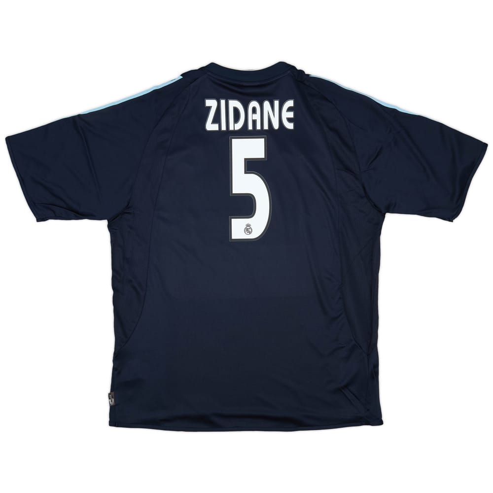 2003-04 Real Madrid Away Shirt Zidane #5 (XL)