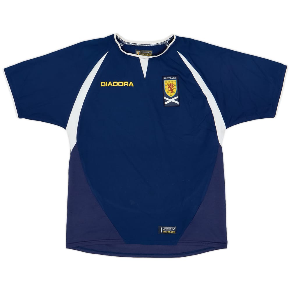 2003-05 Scotland Home Shirt - 6/10 - (L.Boys)