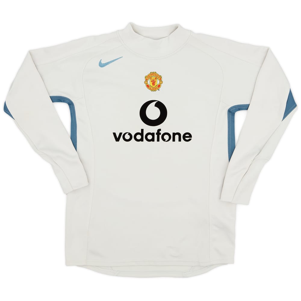 2004-05 Manchester United GK Shirt - 8/10 - (L.Boys)