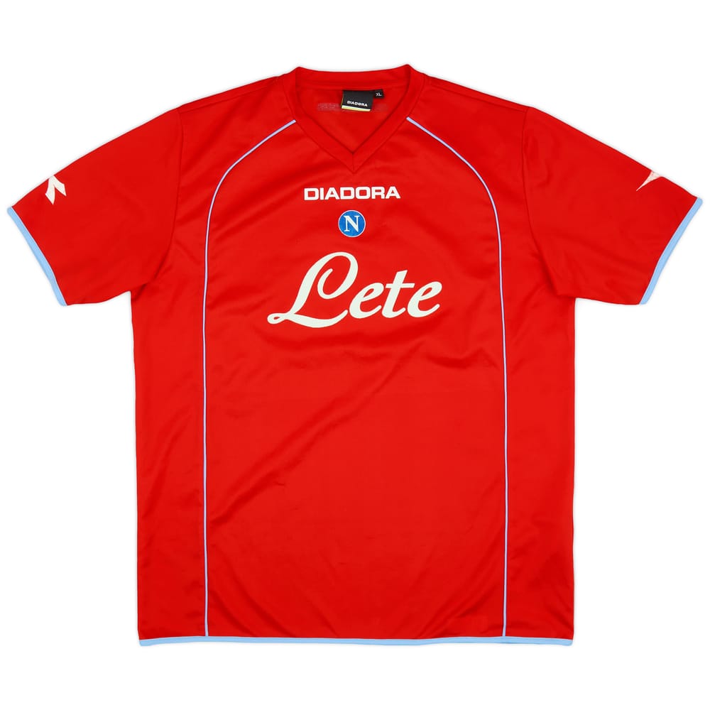2006-07 Napoli Third Shirt - 7/10 - (XL)