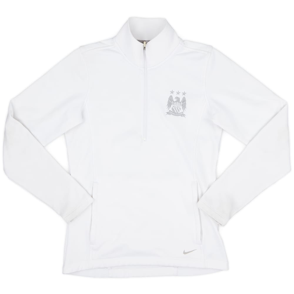 2014-15 Manchester City Nike 1/4 Zip Drill Top - 4/10 - (S)