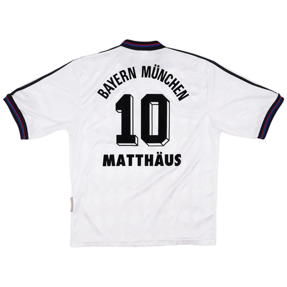 1996-98 Bayern Munich Away Shirt Matthaus #10 - 8/10 - (M)