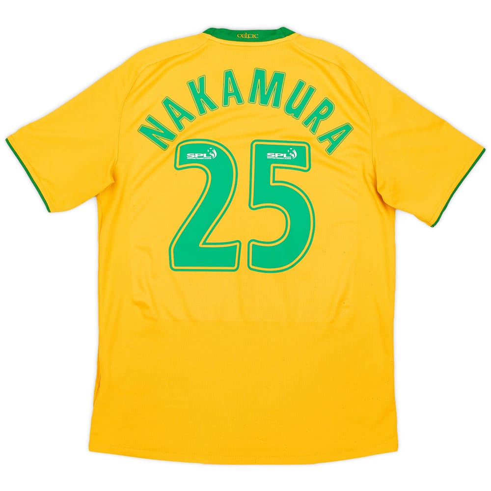 2008-09 Celtic Away Shirt Nakamura #25 - 5/10 - (M)