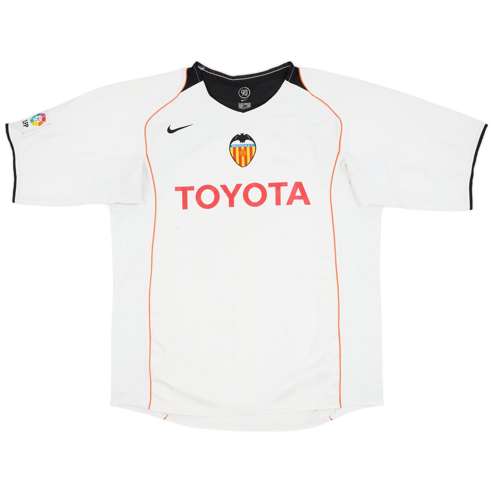 2004-05 Valencia Home Shirt - 6/10 - (XL)