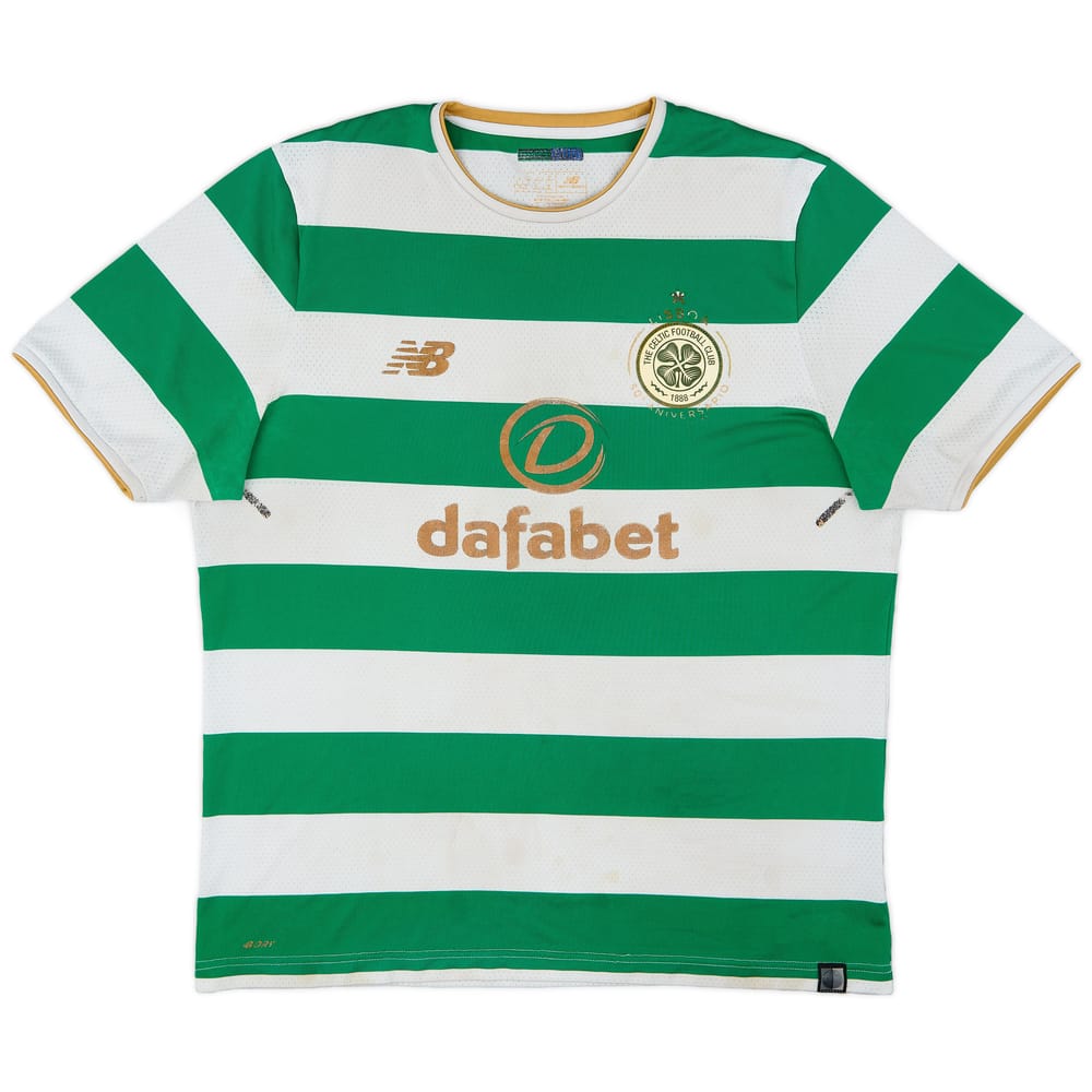 2017-18 Celtic 'Lisbon Lions 50th Anniversary' Home Shirt - 3/10 - (L)