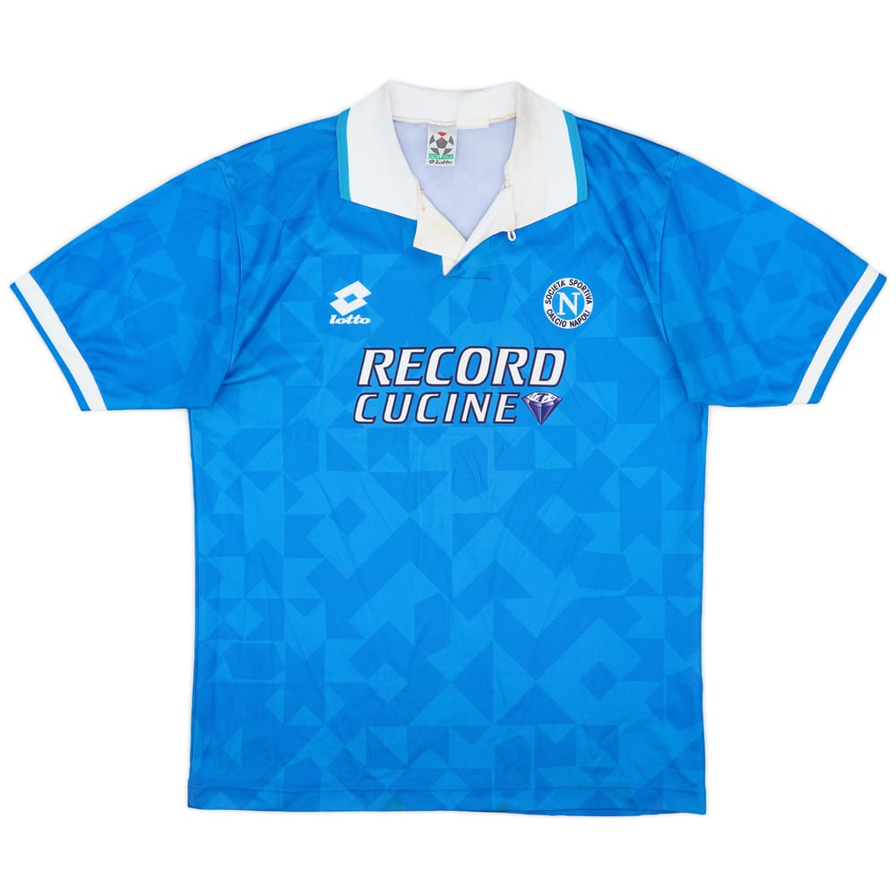 1994-96 Napoli Home Shirt - 8/10 - (L)