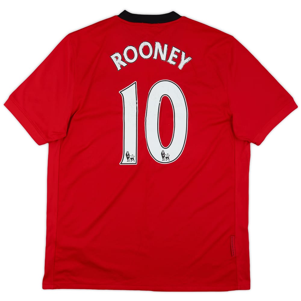 2009-10 Manchester United Home Shirt Rooney #10 - 5/10 - (L)