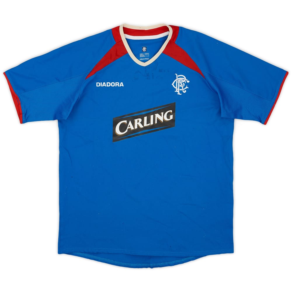 2003-05 Rangers Home Shirt - 7/10 - (Y)