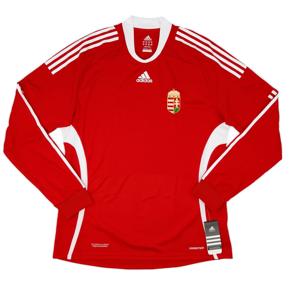 2008-09 Hungary Authentic Home L/S Shirt (XL)