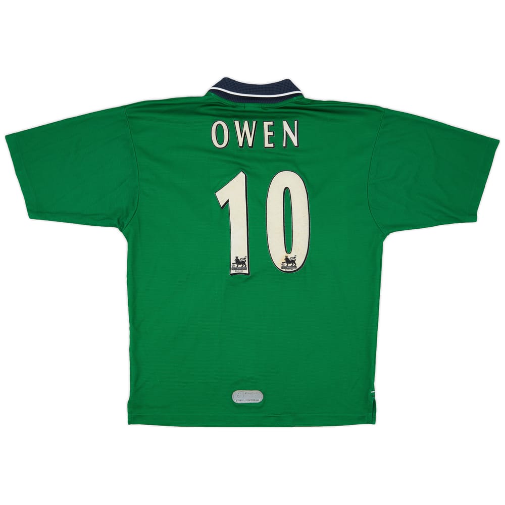 1999-00 Liverpool Away Shirt Owen #10 - 5/10 - (M)