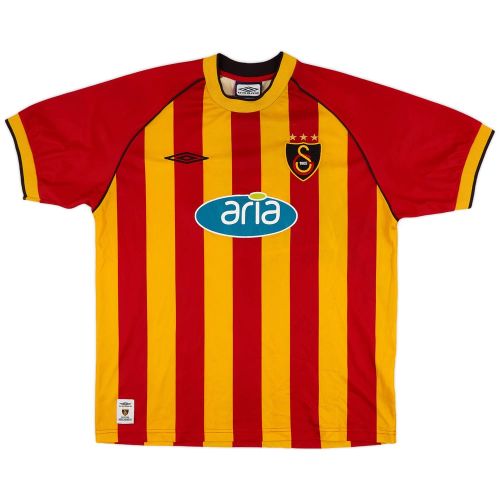 2002-03 Galatasaray Home Shirt - 7/10 - (L)
