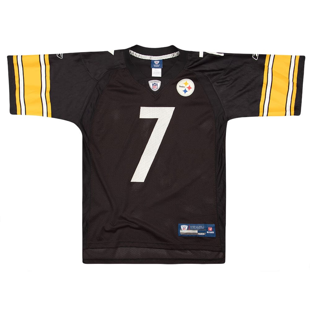2008-11 Pittsburgh Steelers Roethlisberger #7 Reebok On Field Jersey (Home) XXL