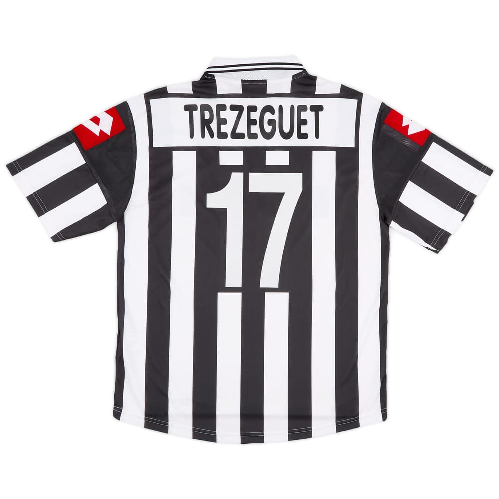 2001-02 Juventus Home Shirt Trezeguet #17 - 9/10 - (L)