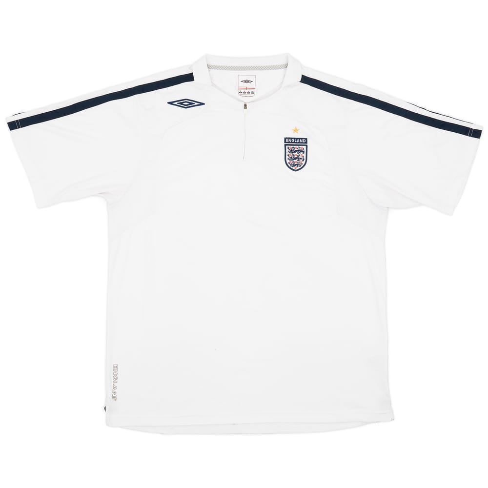 2007-08 England Umbro Training Shirt - 7/10 - (XL)