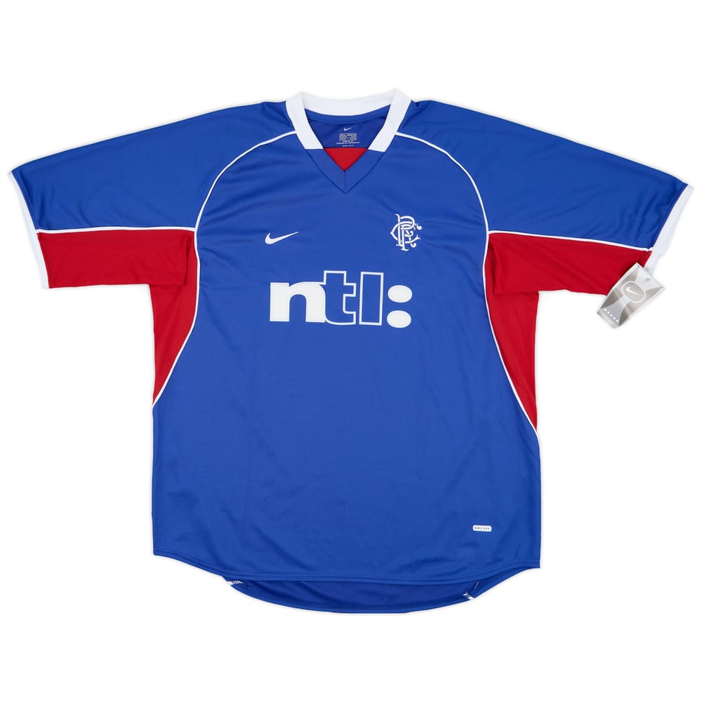 2001-02 Rangers Home Shirt (XL)