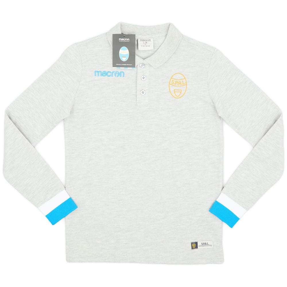 2019-20 SPAL Macron Polo L/S T-Shirt (L.Kids)