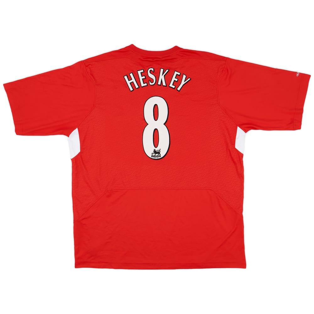 2004-06 Liverpool Home Shirt Heskey #8 - 4/10 - (XL)