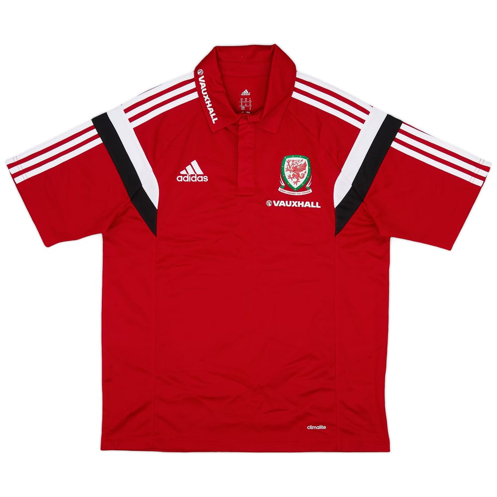 2013-14 Wales adidas Travel Polo - 10/10 - (M)