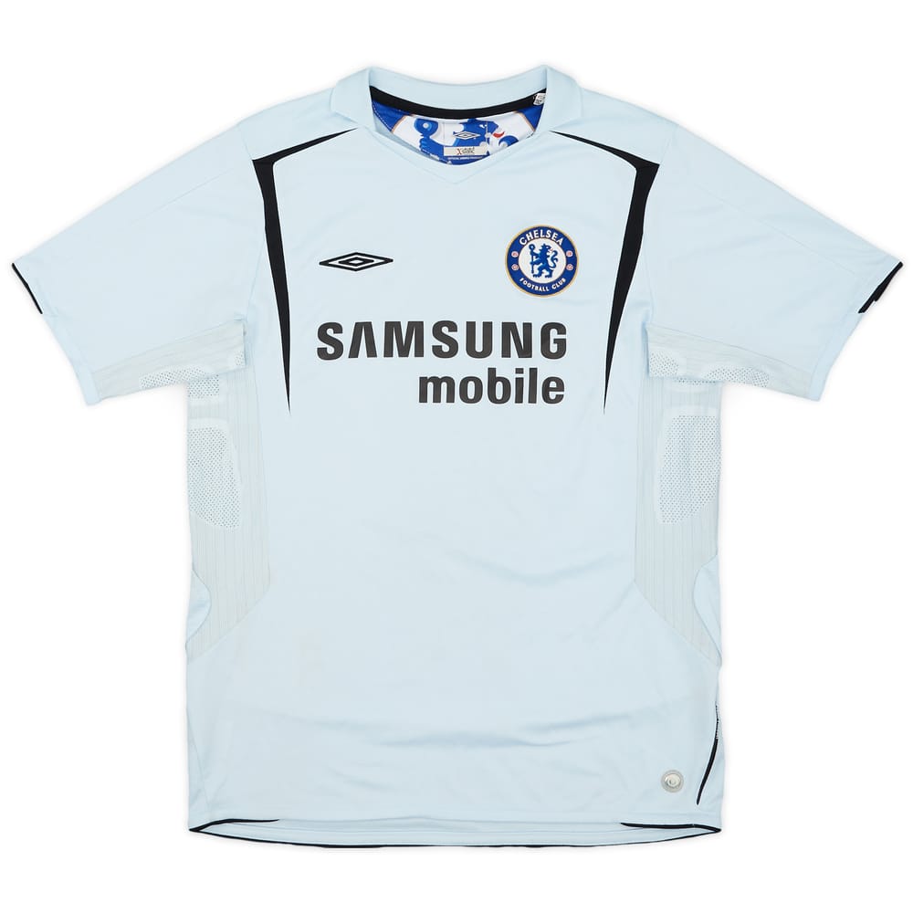 2005-06 Chelsea Away Shirt - 8/10 - (XL.Boys)