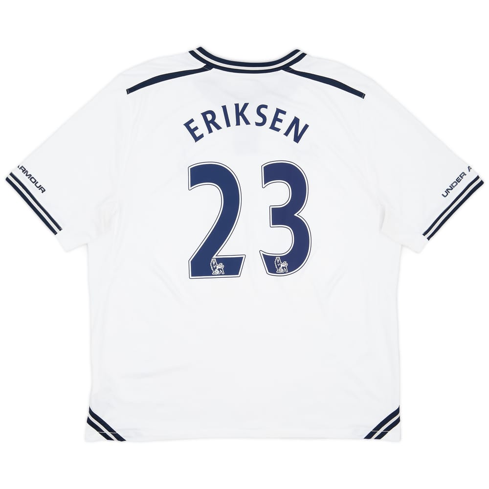 2013-14 Tottenham Home Shirt Eriksen #23 - 9/10 - (XXL)