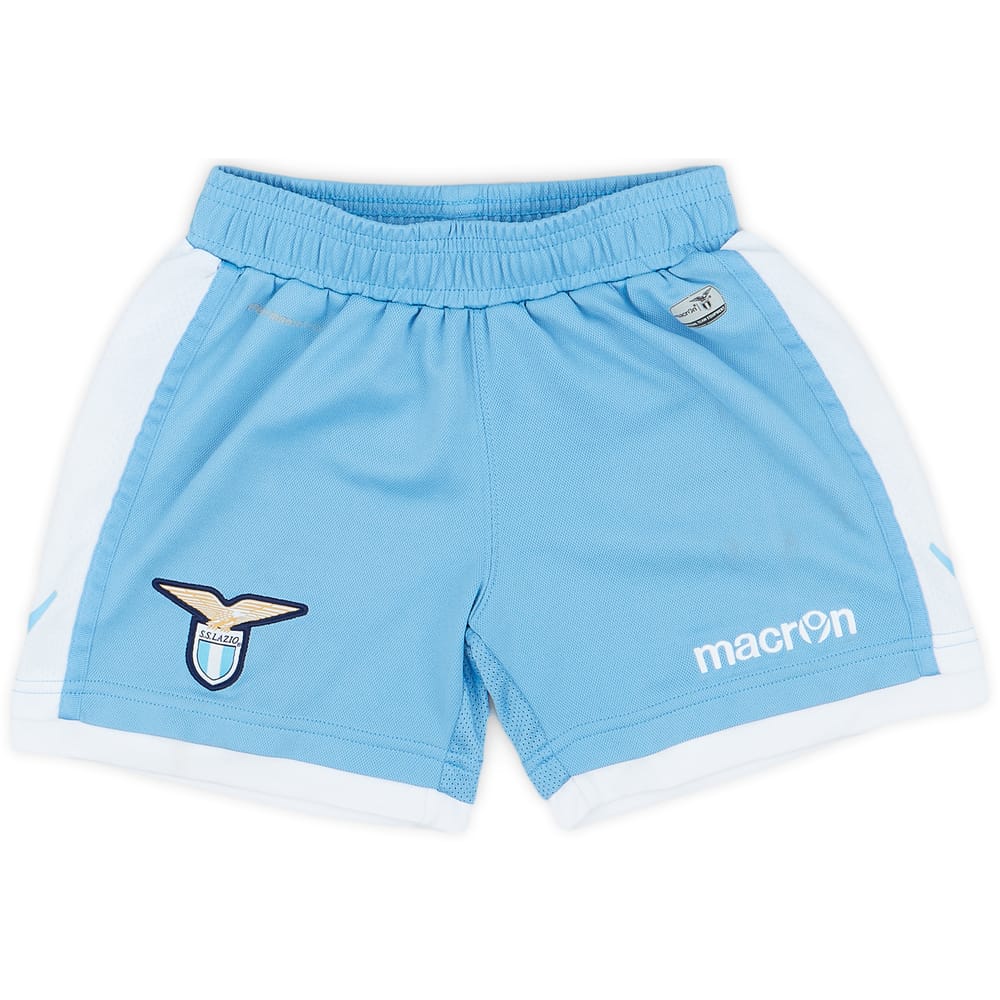 2016-17 Lazio Home Shorts - 9/10 - (XS.Boys)