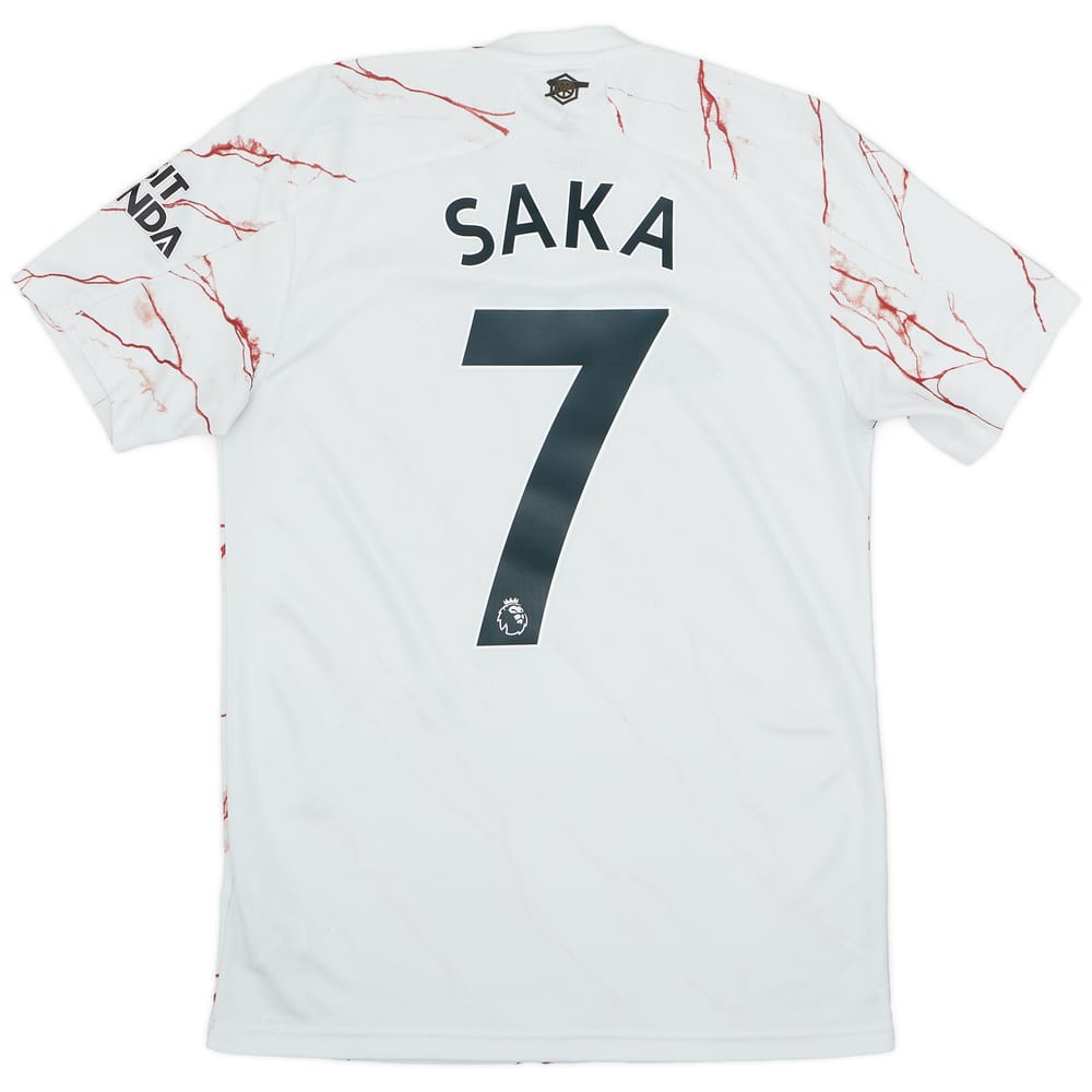 2020-21 Arsenal Away Shirt Saka #7 - 6/10 - (S)