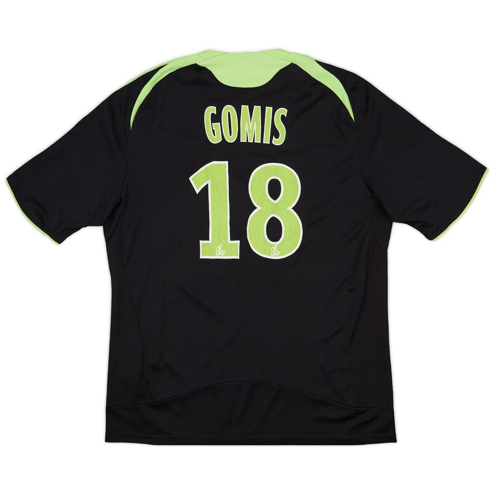 2008-09 Saint Etienne Away Shirt Gomis #18 - 7/10 - (XL)