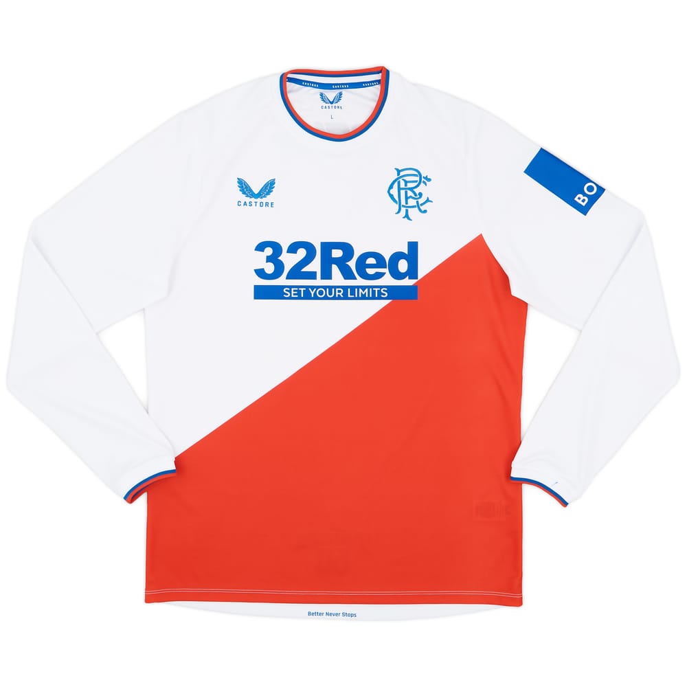 2022-23 Rangers Away L/S Shirt - As New