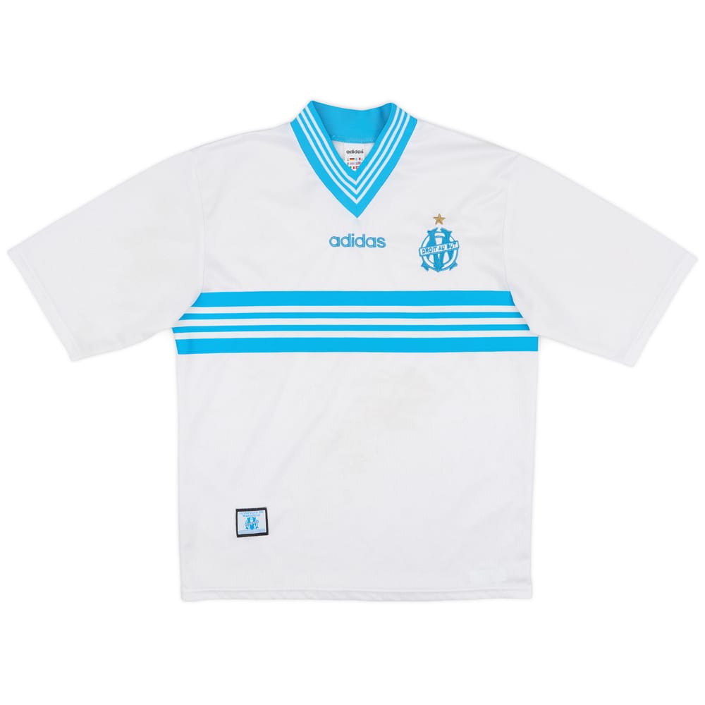 1997-98 Olympique Marseille Home Shirt - 7/10 - (M)