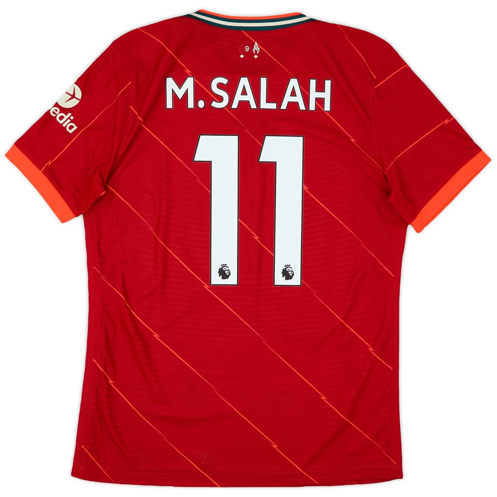 2021-22 Liverpool Authentic Home Shirt M.Salah #11 - 8/10 - (M)