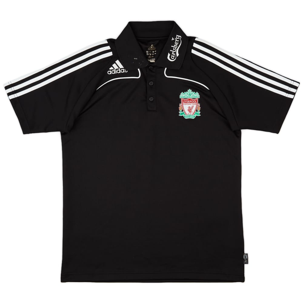 2008-09 Liverpool adidas Polo Shirt - 7/10 - (M)