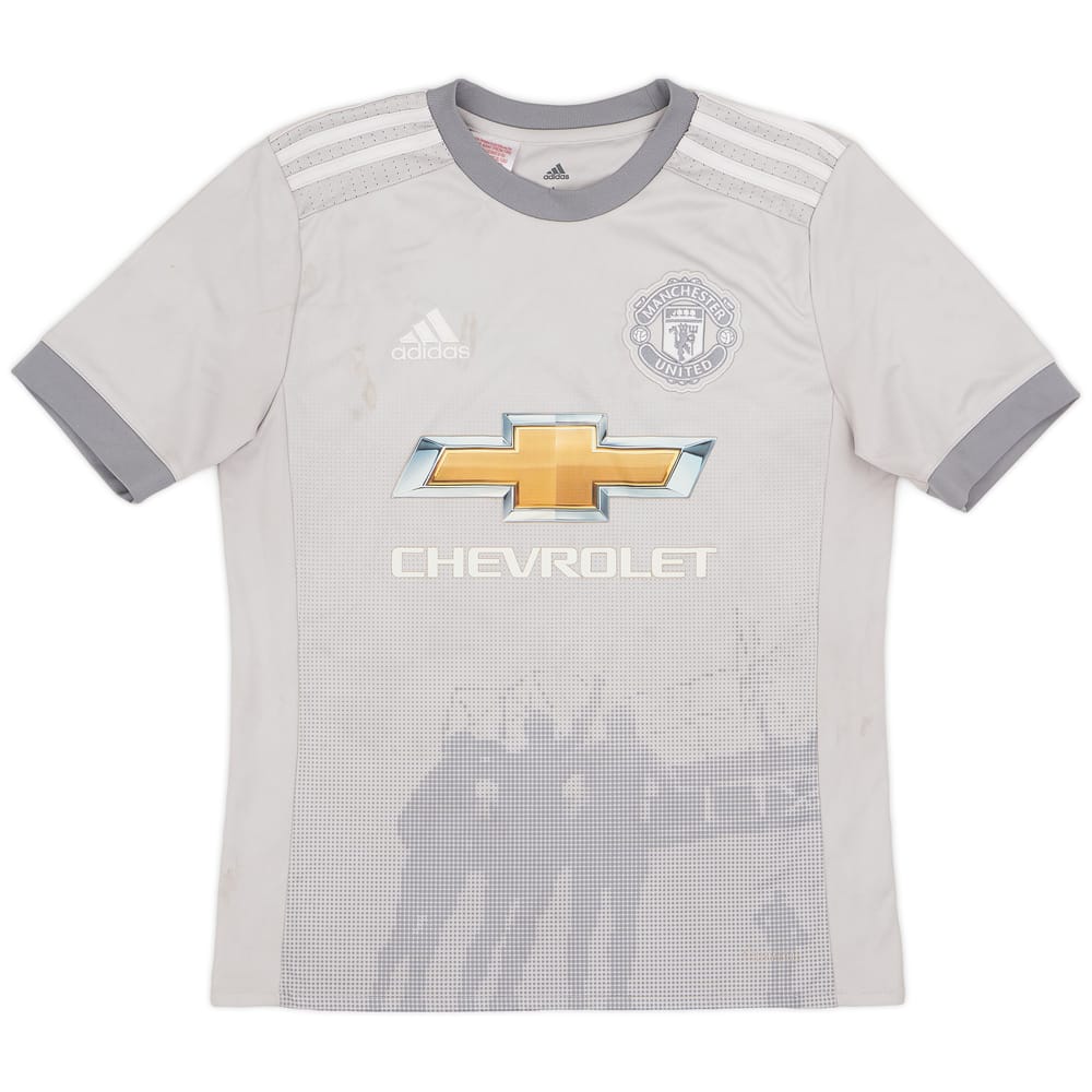 2017-18 Manchester United Third Shirt - 5/10 - (L.Boys)