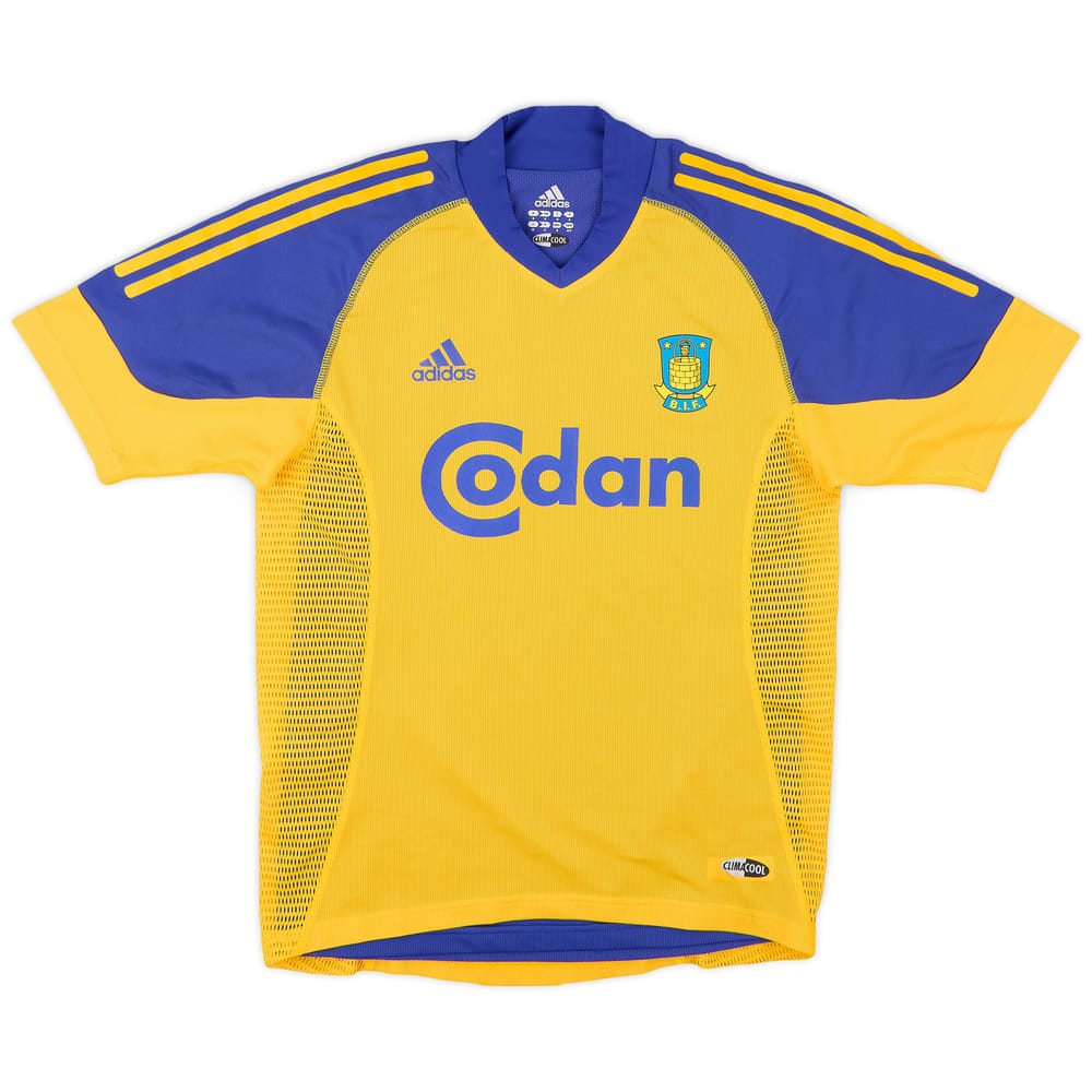2002-03 Brondby Player Issue Home Shirt - 8/10 - (S)