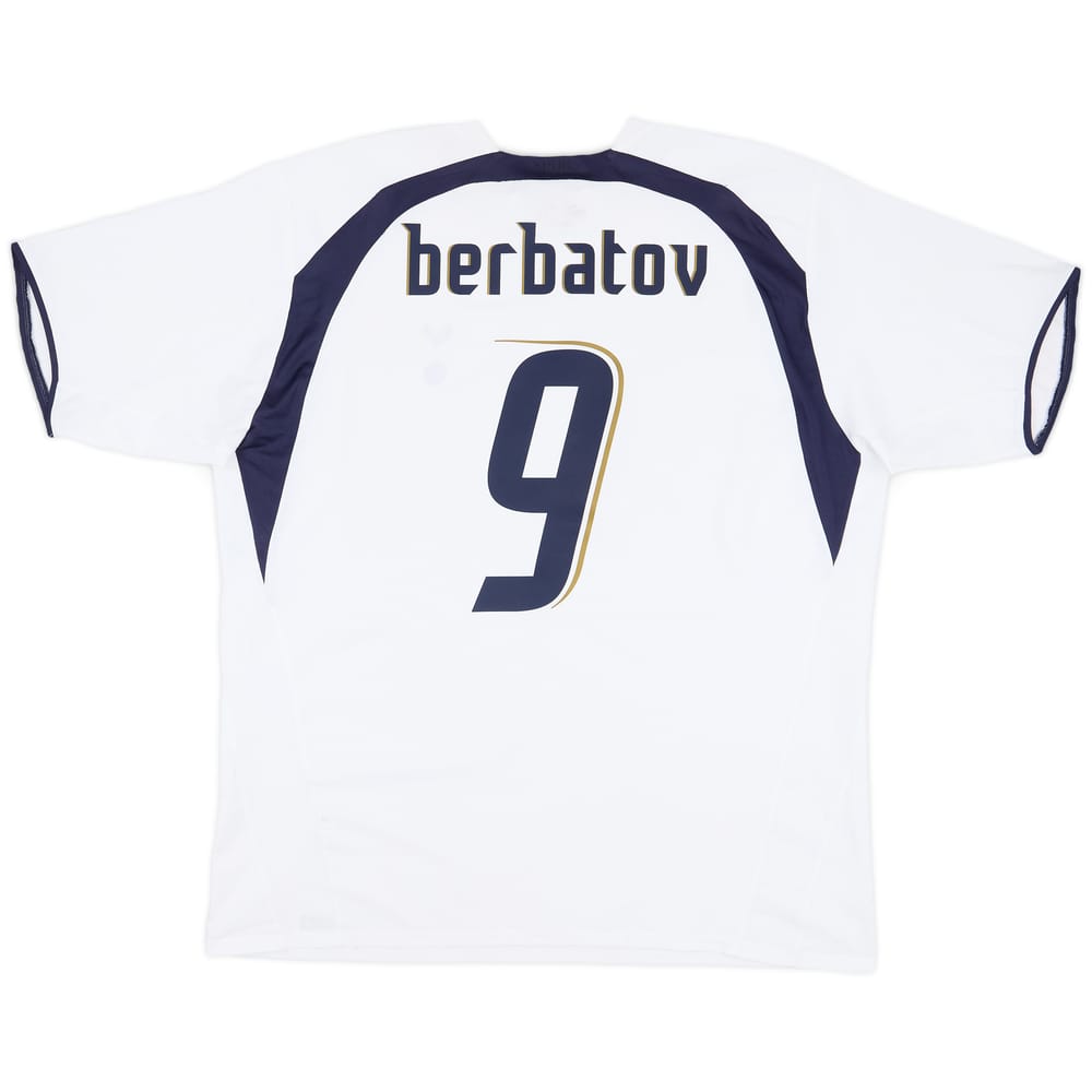 2006-07 Tottenham Home Shirt Berbatov #9 - 7/10 - (XXL)