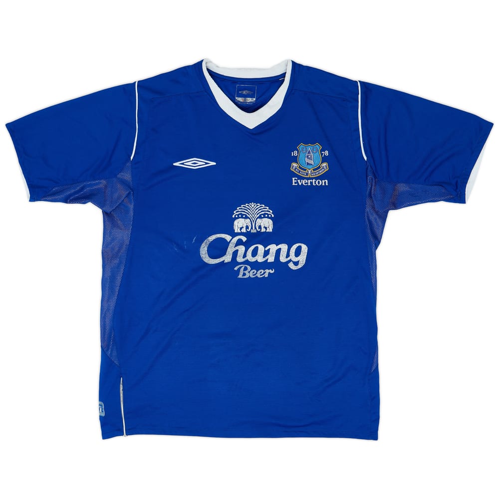 2004-05 Everton Home Shirt - 5/10 - (M)