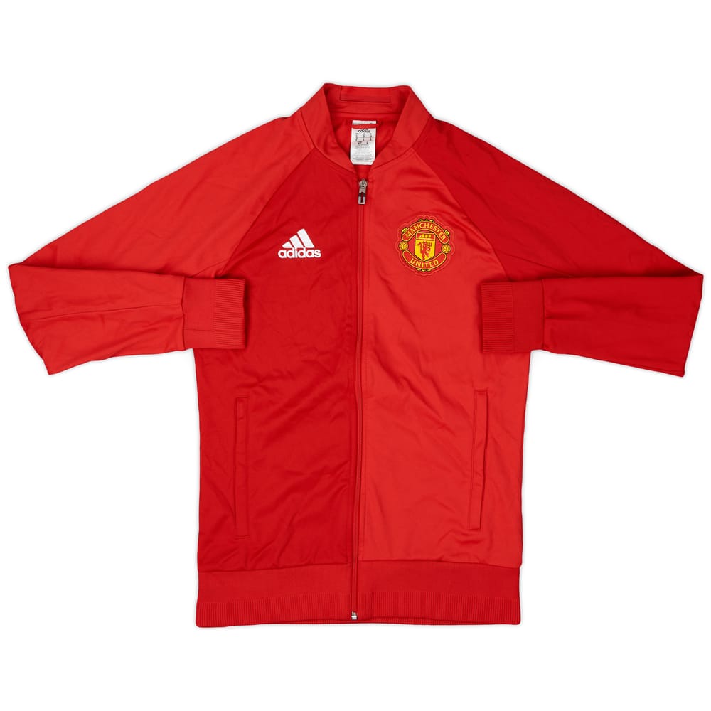 2016-17 Manchester United adidas Track Jacket - 8/10 - (S)