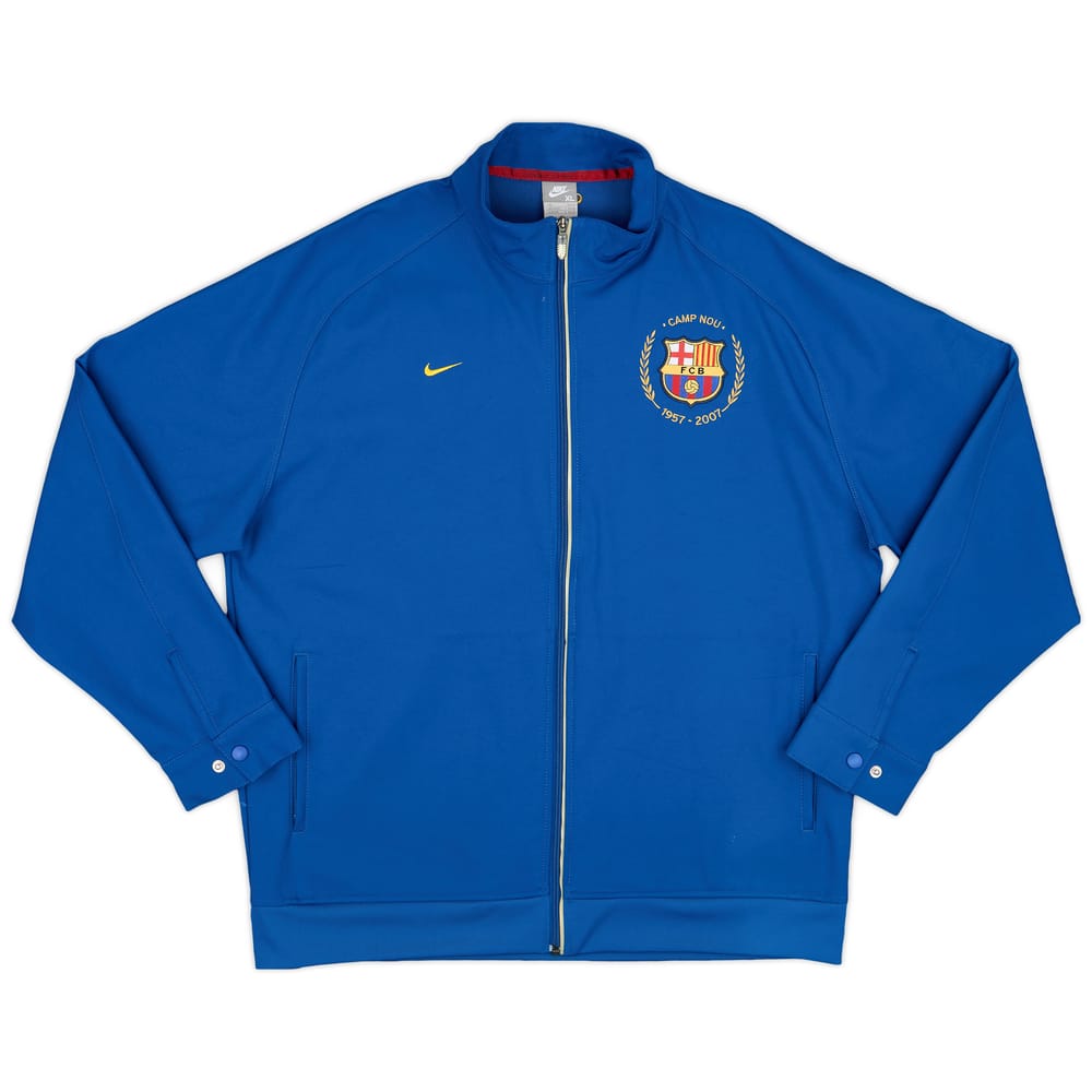 2007-08 Barcelona Nike Track Jacket - 8/10 - (XL)