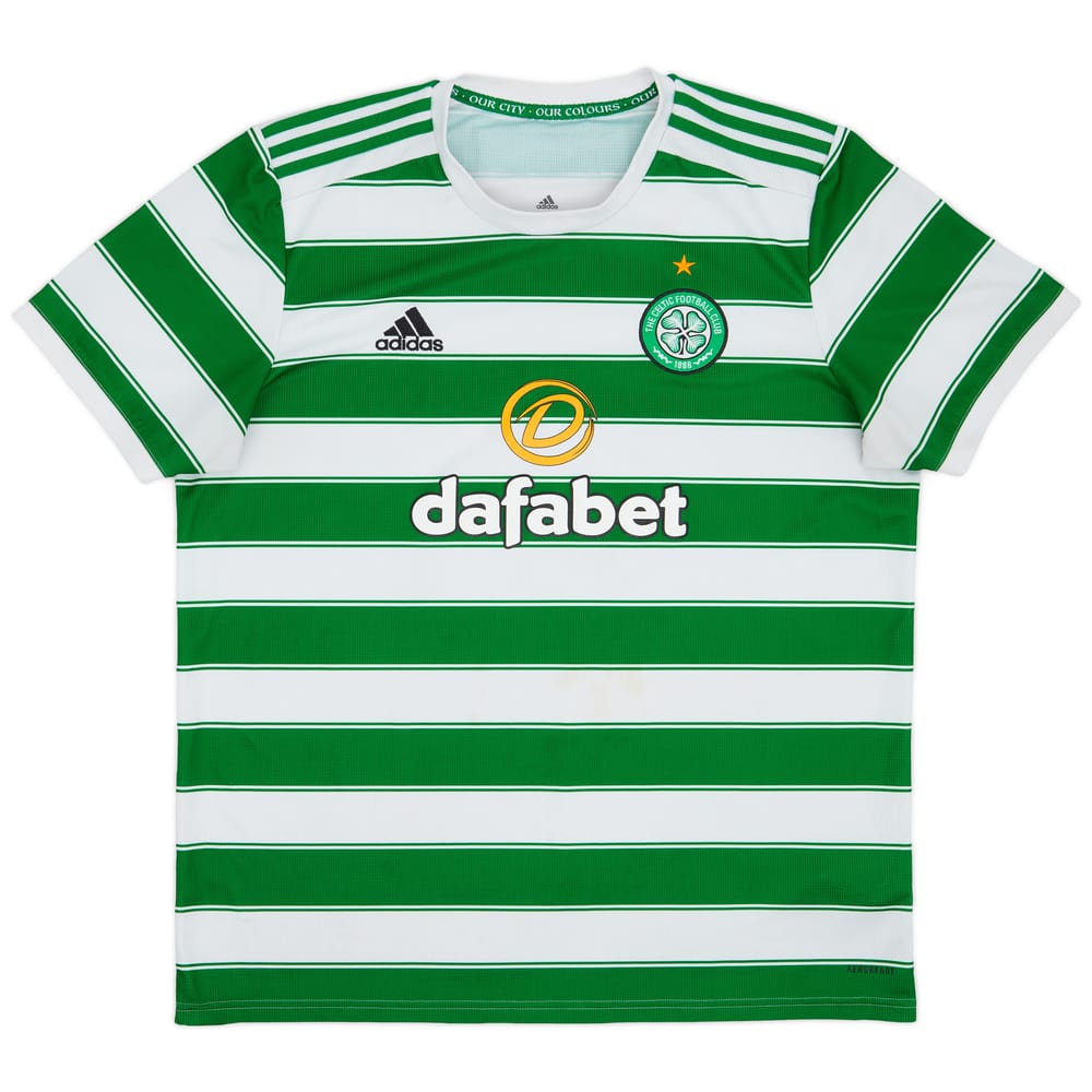 2021-22 Celtic Home Shirt - 5/10 - (XL)