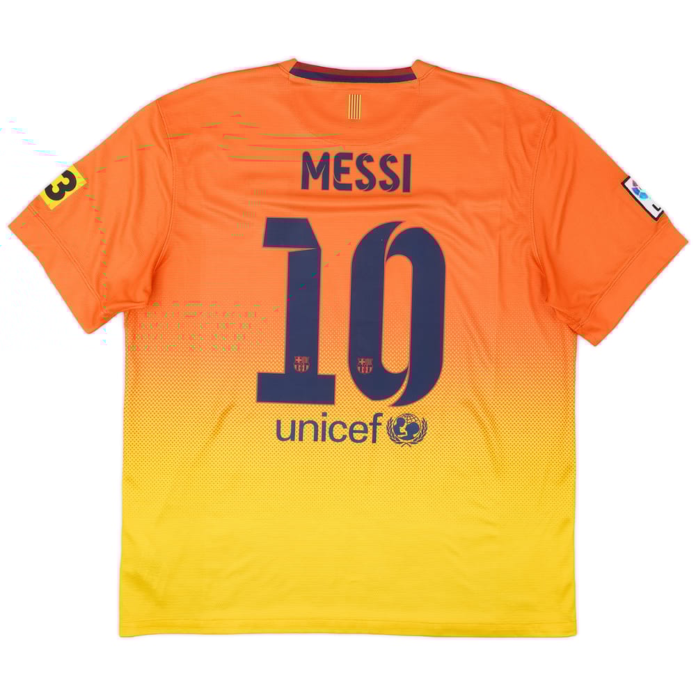 2012-13 Barcelona Away Shirt Messi #10 - 8/10 - (XL)