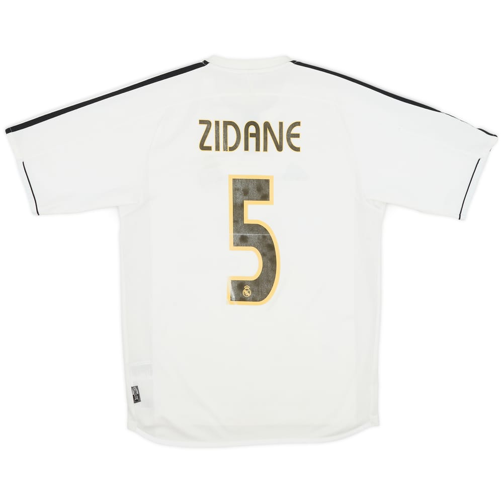 2003-04 Real Madrid Home Shirt Zidane #5 - 5/10 - (S)