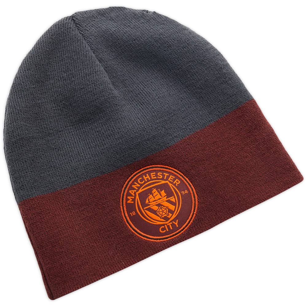 2023-24 Manchester City Staff Issue Beanie Hat - 7/10