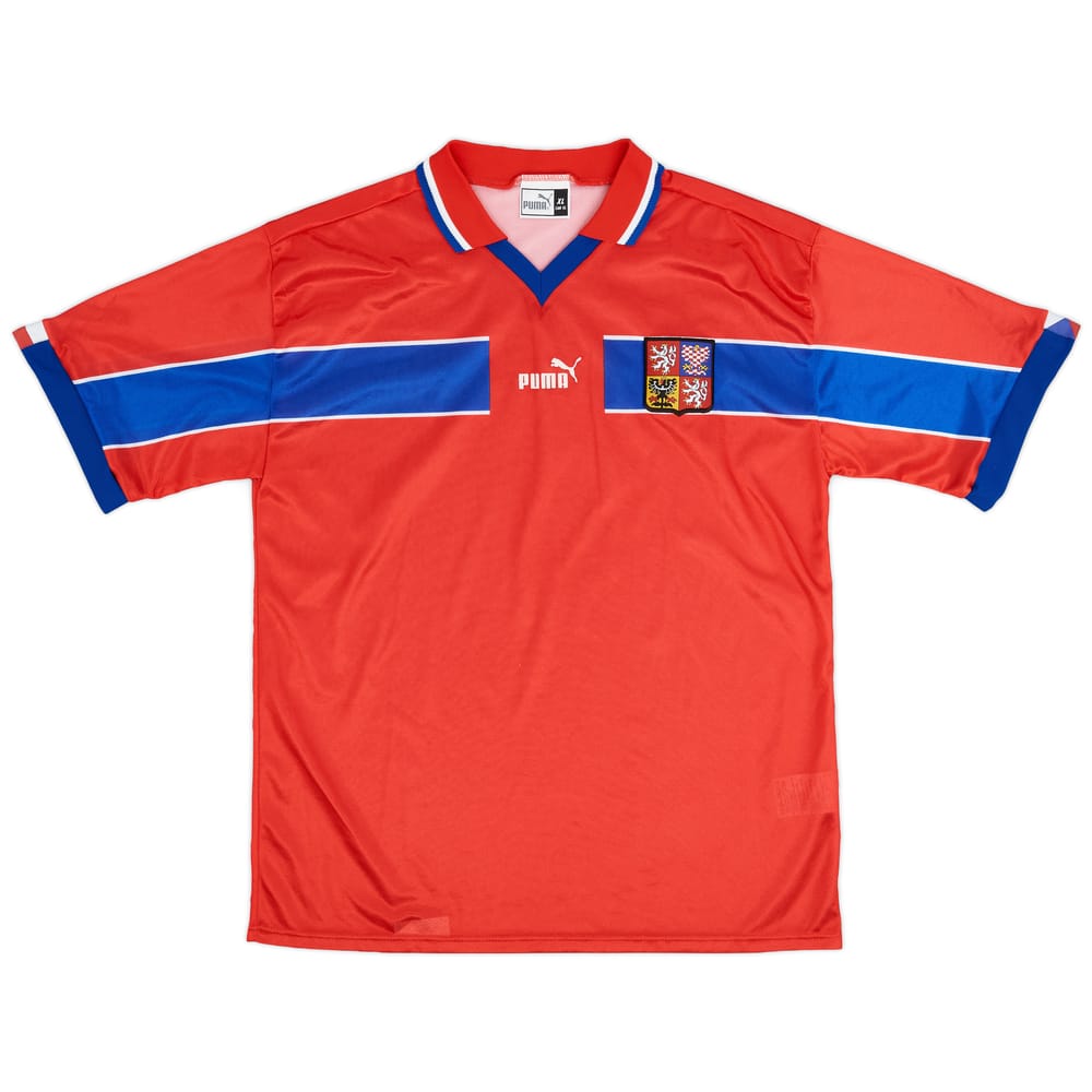1998-00 Czech Republic Home Shirt - 8/10 - (XL)