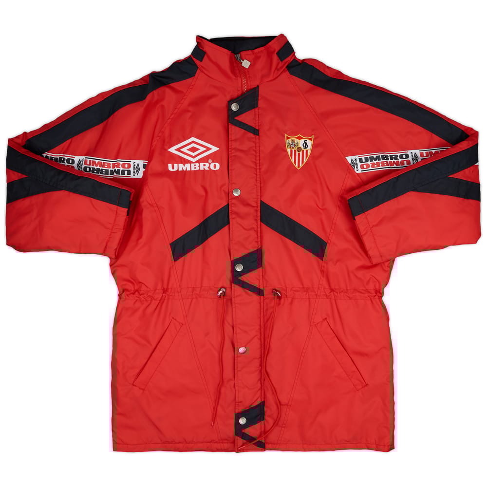 1994-96 Sevilla Umbro Padded Bench Coat - 8/10 - (XL)