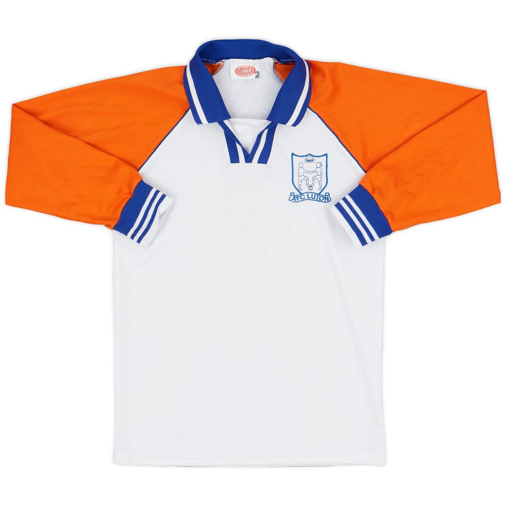 1990s Luton Town Rossco Leisure L/S Shirt - 8/10 - (S)
