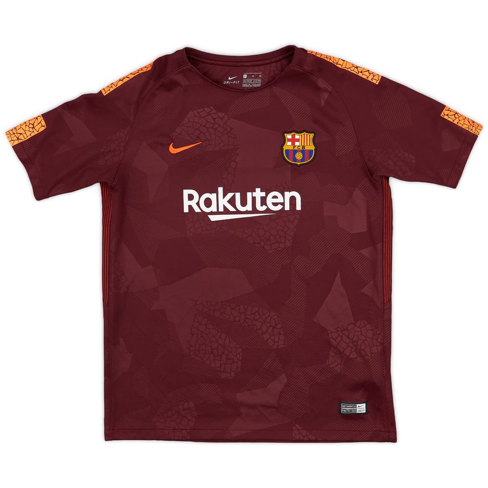 2017-18 Barcelona Third Shirt - 9/10 - (XL.Boys)