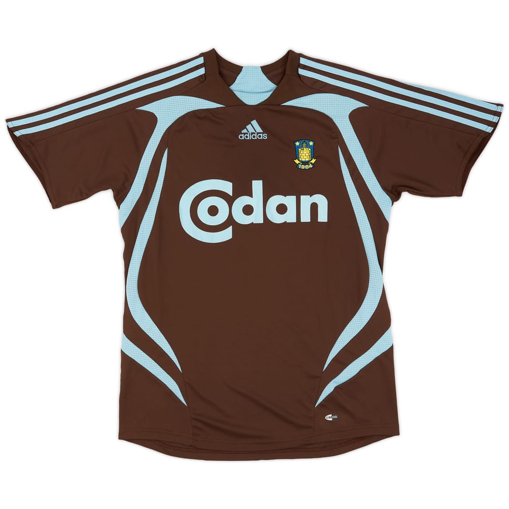 2007-08 Brondby Away Shirt - 8/10 - (XL.Boys)